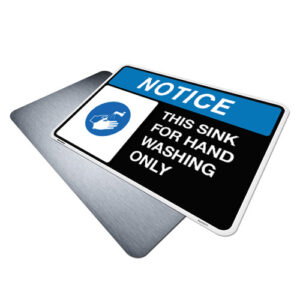 hand washing only